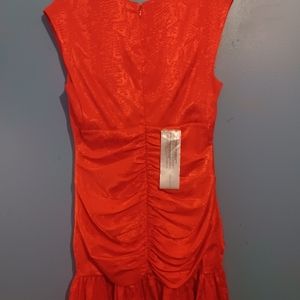 BCBGMAXAZRIA ORANGE DRESS